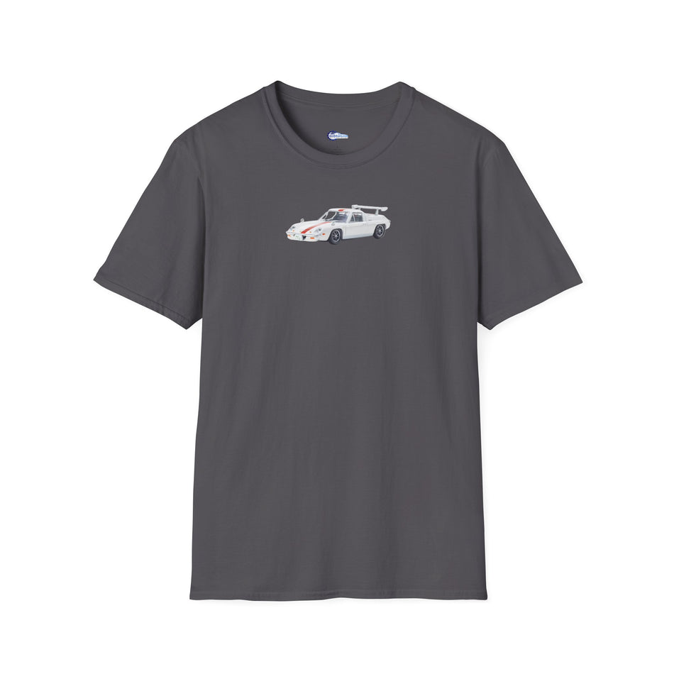 Sketch Art Lotus Europa Supercar T-Shirt, Circuit Wolfe Tee, Vintage Race Car Shirt,