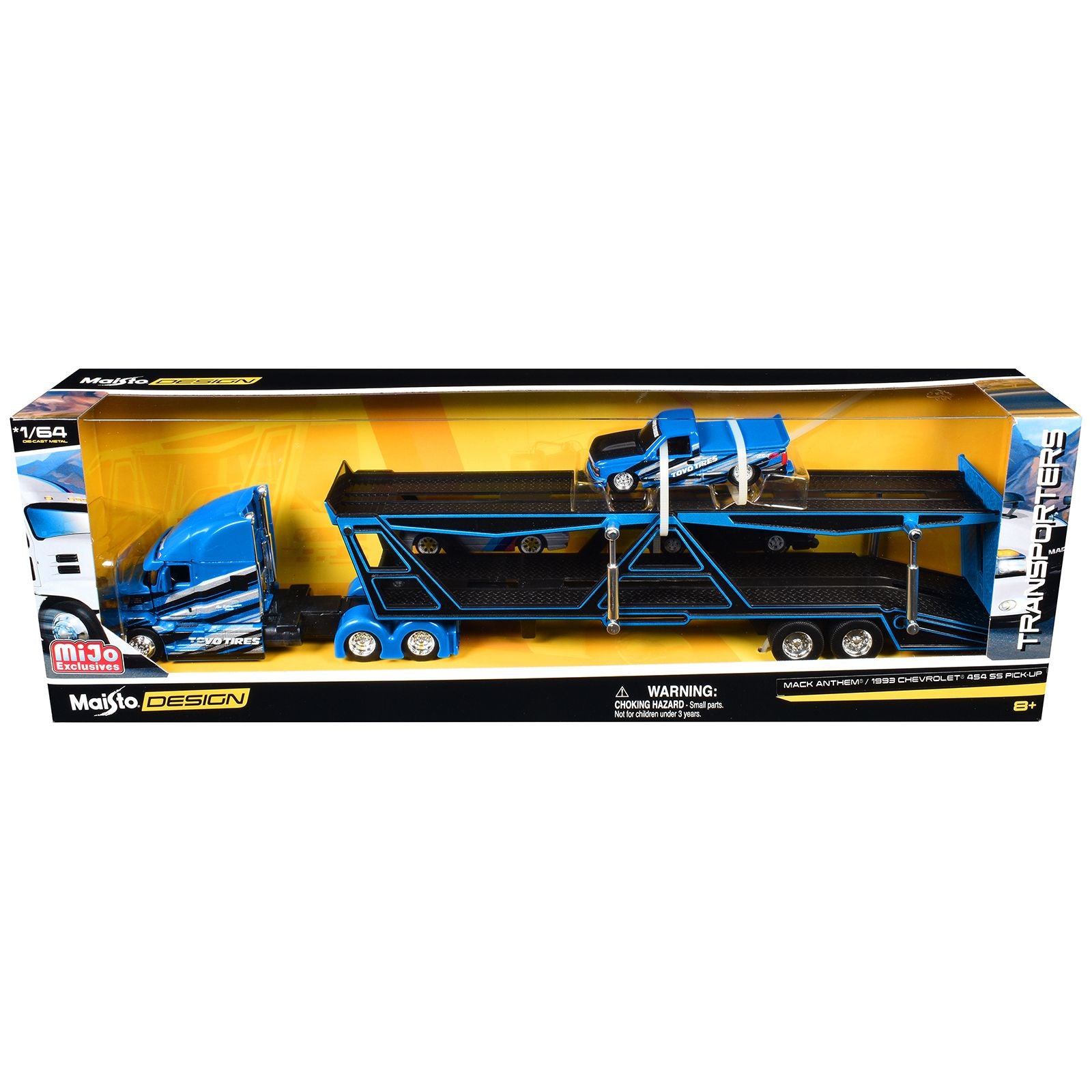 Maisto Transporters 1950 Chevy Pick Up Truck & Trailer