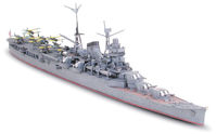 Japanese Aircraft Carrying Cruiser Mogami
Scale: 1:700