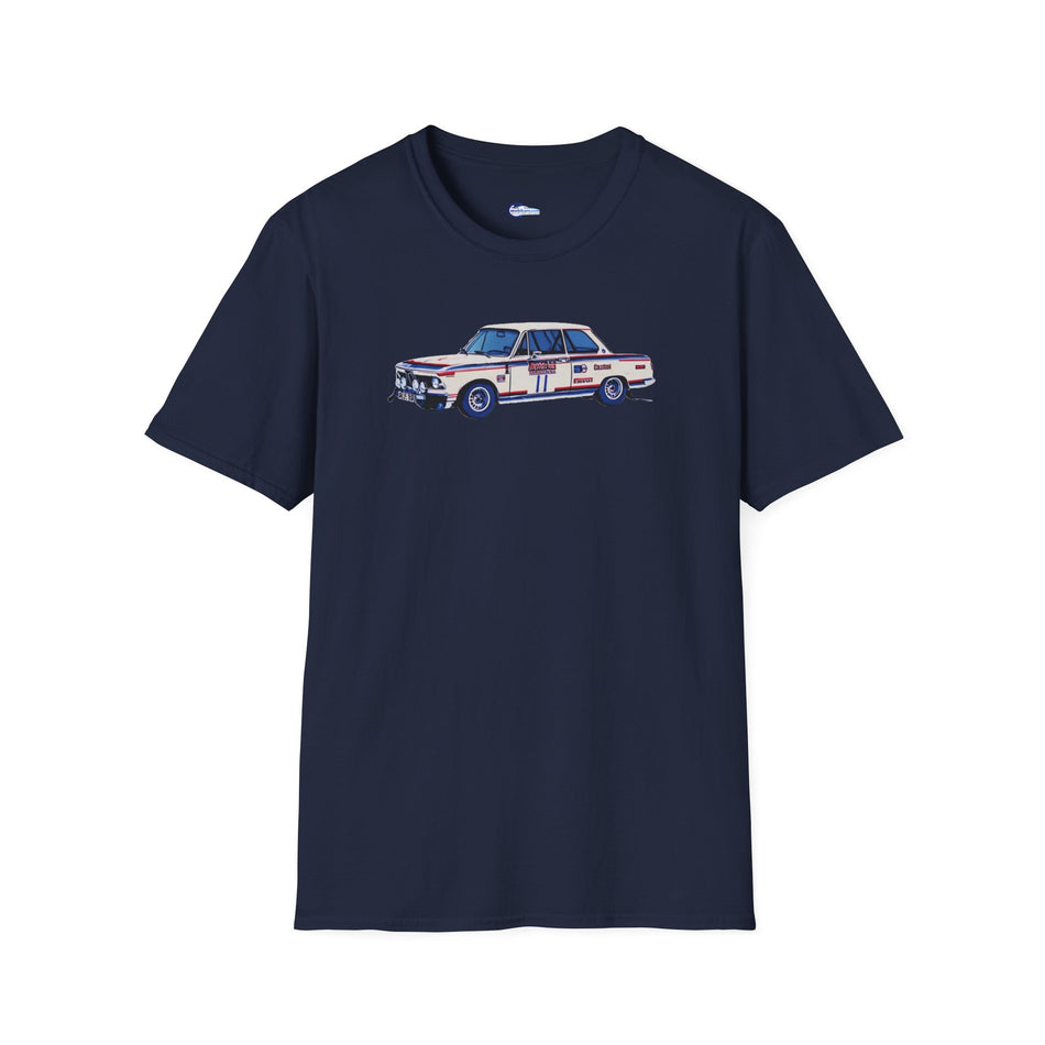 BMW 2002 #11 Achim Warmbold - Jean Todt "RAC Rally" (1973) - Pop Art  - Unisex T-Shirt