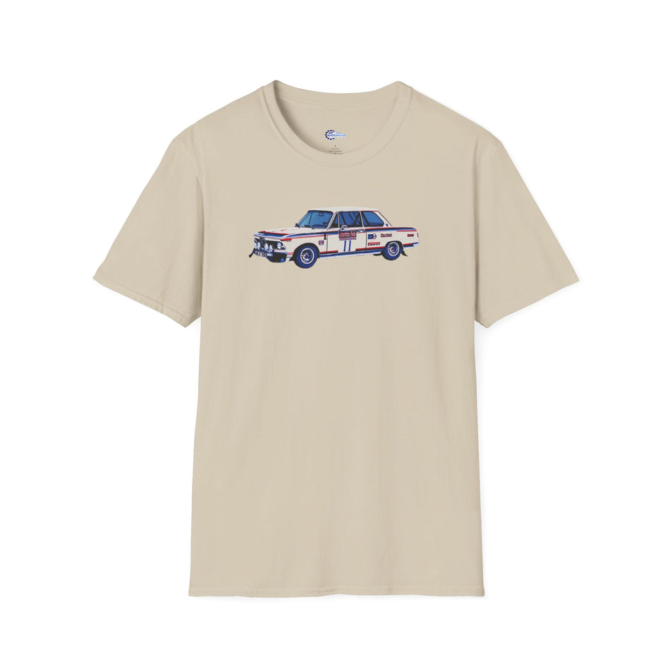BMW 2002 #11 Achim Warmbold - Jean Todt "RAC Rally" (1973) - Pop Art  - Unisex T-Shirt