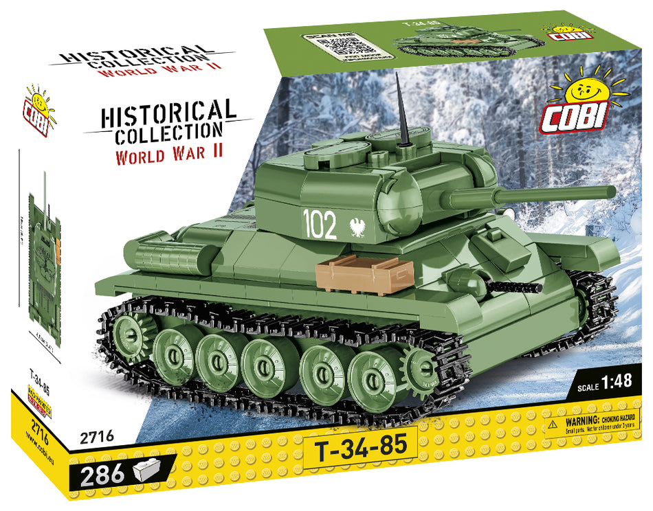 Cobi 286pcs HC WWII T 34-85