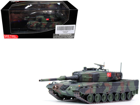 Leopard 2A4 Main Battle Tank "2nd Cavalry Armoured Brigade Turkey-Syria Border" (2016) Turkish Army "Armor Premium" Series 1/72 Diecast Model by Panzerkampf