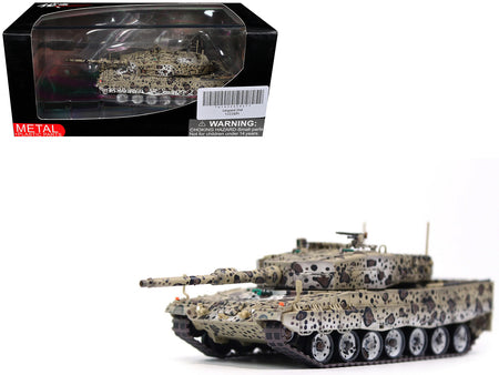 Leopard 2A4 Main Battle Tank "Jaguar Scheme" Austrian Army "Armor Premium" Series 1/72 Diecast Model by Panzerkampf
