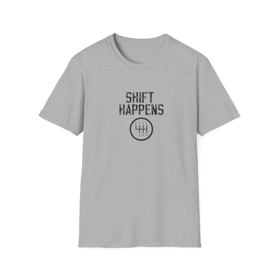Vintage T-Shirt - Shift Happens - Text Design