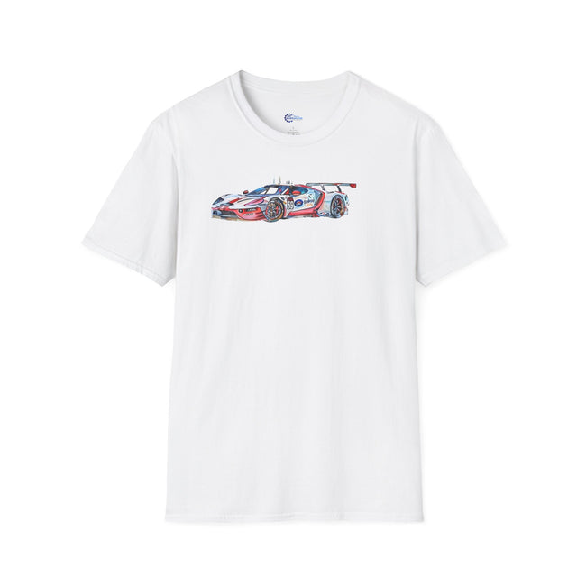 Sketch Art 24 Hours of Le Mans #69 Ryan Briscoe - Scott Dixon - Richard Westbrook Unisex T-Shirt - Racing Enthusiast Apparel