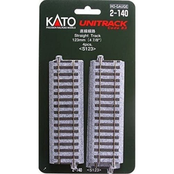 123MM STRAIGHT 4/PCS B10 - Kato - ModelCars.com