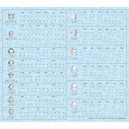 1/24 GOVERNOR DECAL SET A - Kotobukiya - ModelCars.com