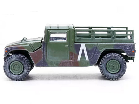 M998 HMMWV "8th Battalion 4th Air Defense Regiment 101st Airborne Division Gulf War" (1991) United States Army "Military Miniature" Series 1/64 Diecast Model by Panzerkampf