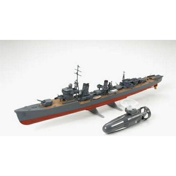 1:300 YUKIKAZE W/SUB MOTR-Tamiya-ModelCars.com