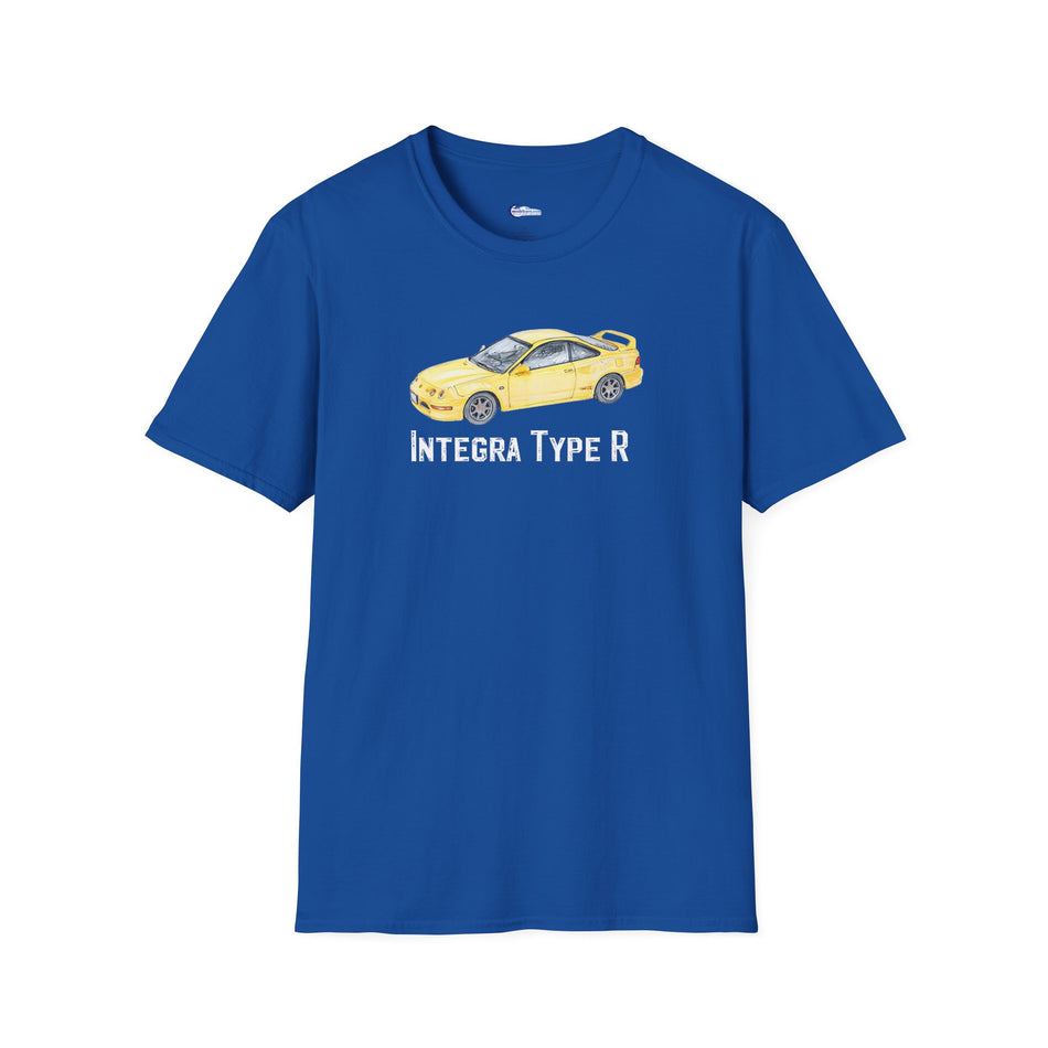JDM T-Shirt - 2000 Acura Integra Type R Yellow with model designation