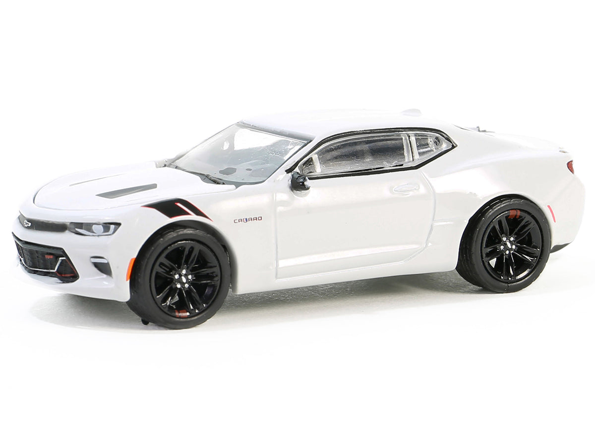 2018 Chevrolet Camaro SS Redline Edition Silver Ice Metallic "GreenLight Muscle" Series 28 1/64 Diecast Model Car by Greenlight