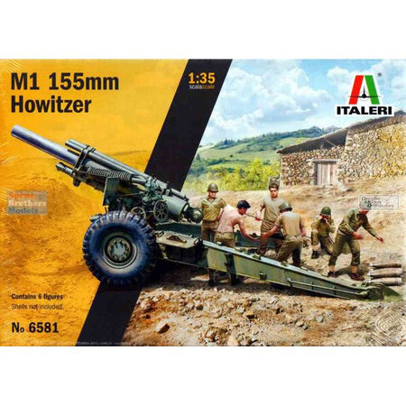1/35 M - 1 155MM GUN W/CREW - Italeri - ModelCars.com