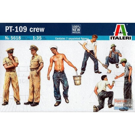 1:35 PT109 CREW & ACCSSOR - Italeri - ModelCars.com