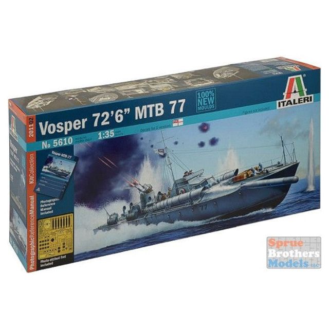 1:35 VOSPER 72"6'MTB 77 - Italeri - ModelCars.com
