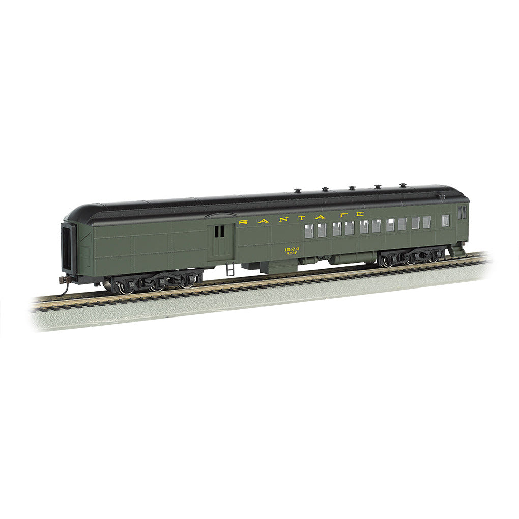 Bachmann Santa Fe #1524 w/ 2-Window Door (Pullman green) 72' Combine