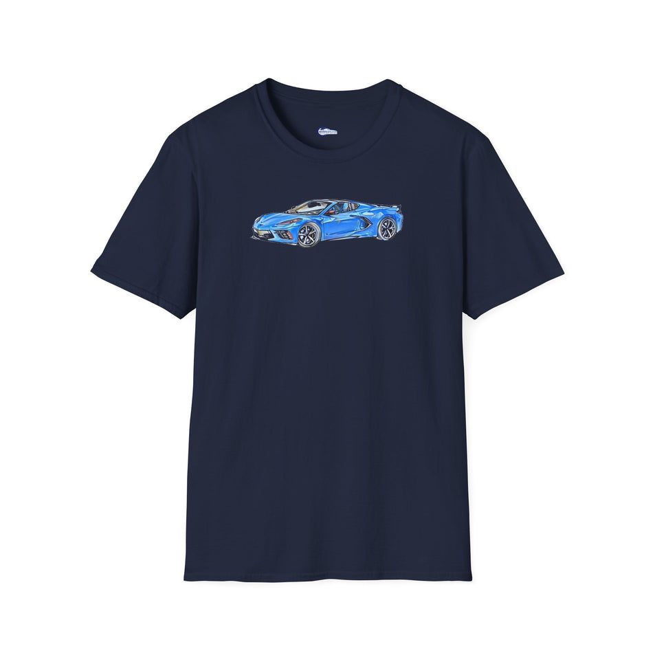 2020 C8 Corvette - Sketch Art T-Shirt