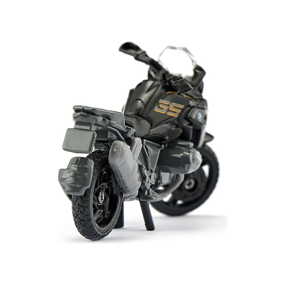 BMW R1250 GS LCI Motorcycle Black and Gray Diecast Model by Siku