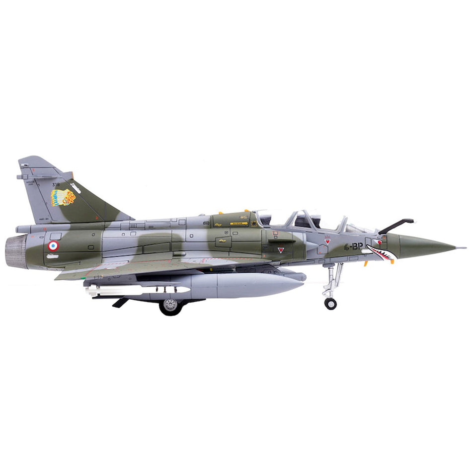 Dassault Mirage 2000N Fighter Aircraft "Escadron de Chasse 2/4 La Fayette Luxeuil" (2004) French Air Force "Wing" Series 1/72 Diecast Model by Panzerkampf