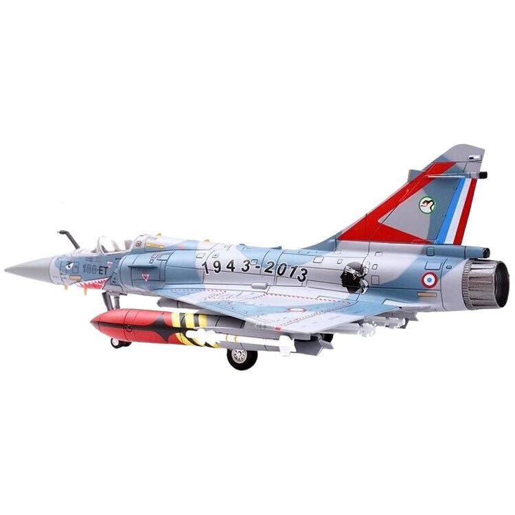 Dassault Mirage 2000-5F Fighter Aircraft "70th Anniversary of Corsica Squadron" French Air Force "Wing" Series 1/72 Diecast Model by Panzerkampf