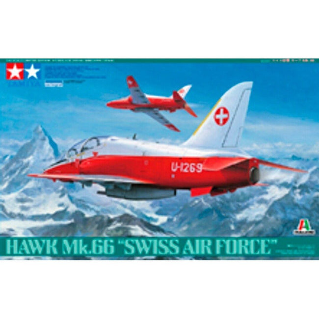 1:48 HAWK MK66 SWISS AIRF-Tamiya-ModelCars.com