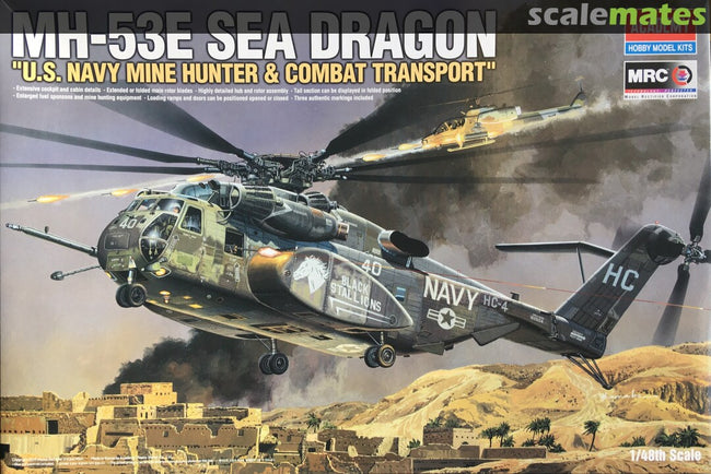 MH-53E Sea Dragon U.S. Navy Mine Hunter & Combat Transport Academy | No. 12703 | 1:48
