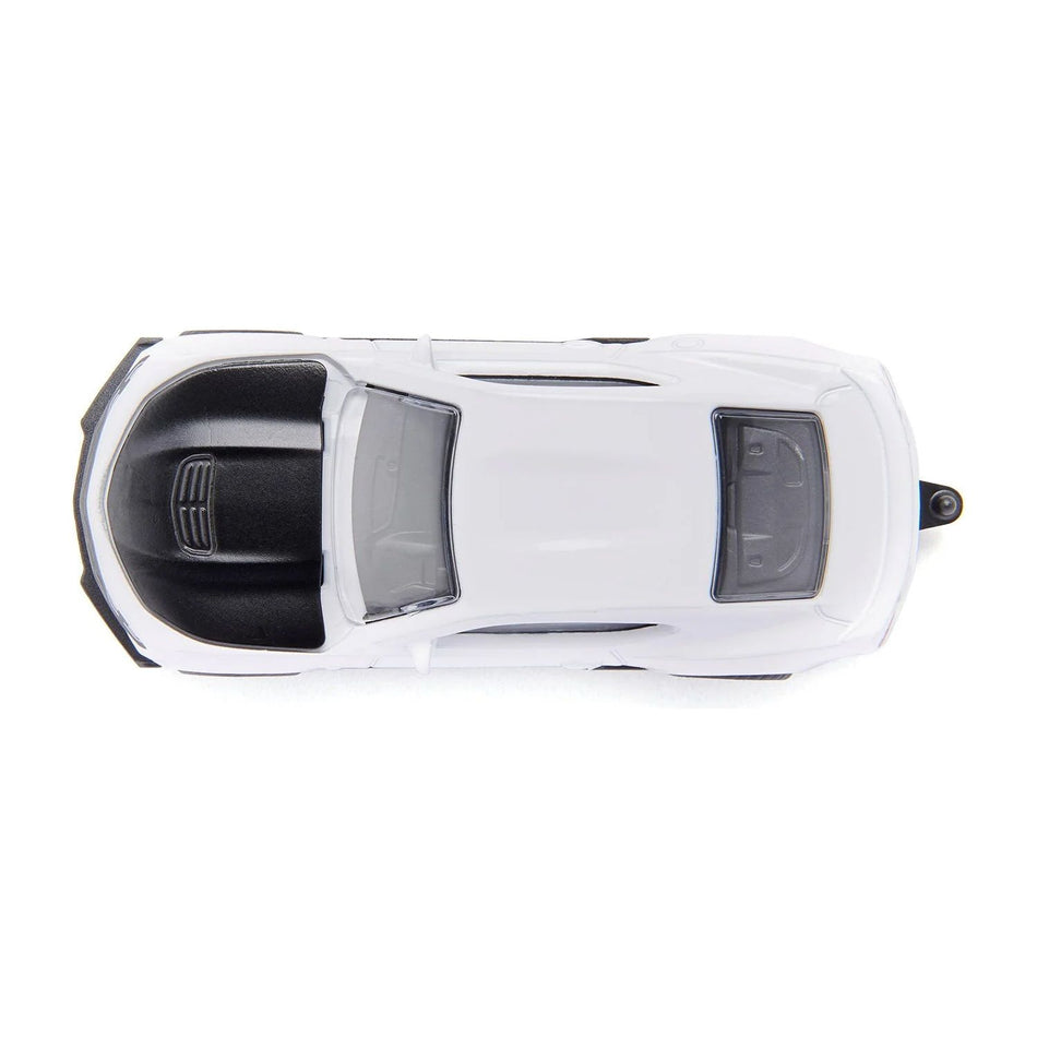 Chevrolet Camaro White with Black Hood Diecast Model Car by Siku