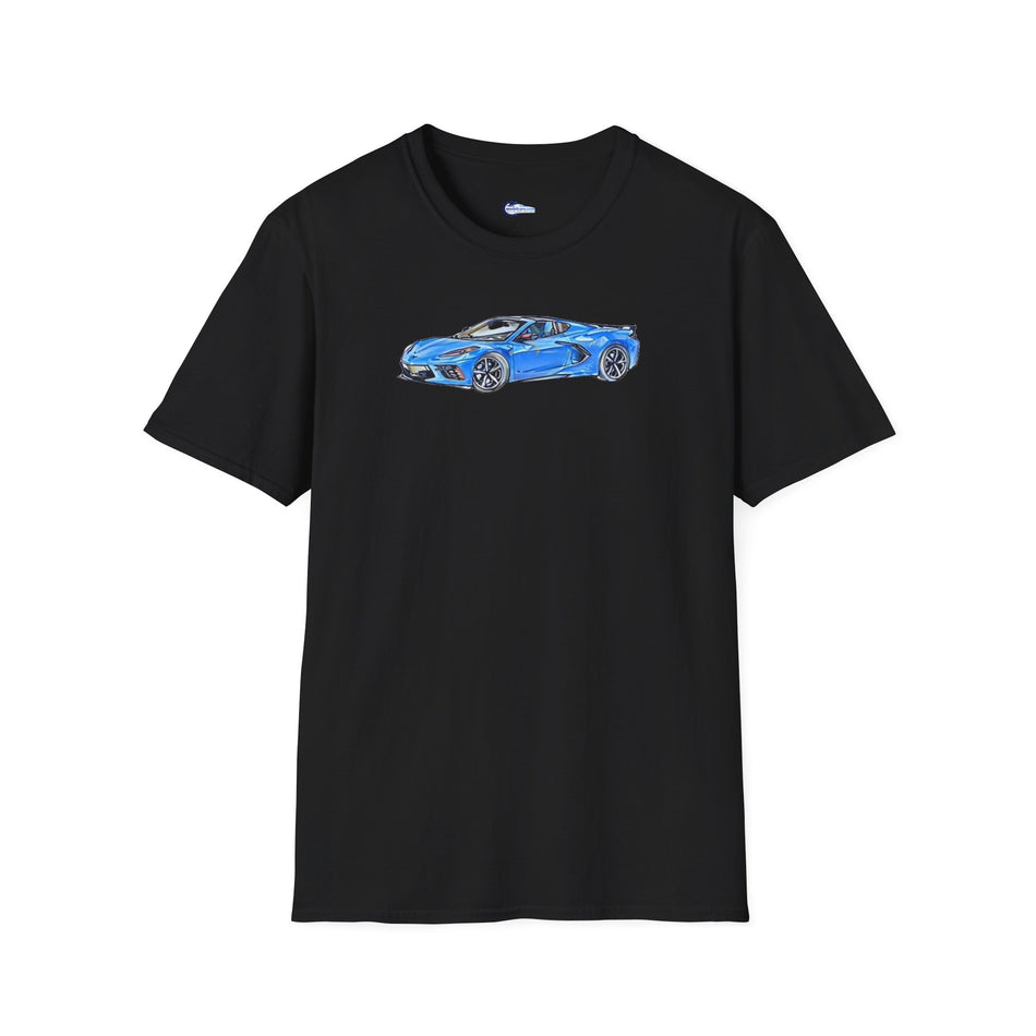 2020 C8 Corvette - Sketch Art T-Shirt