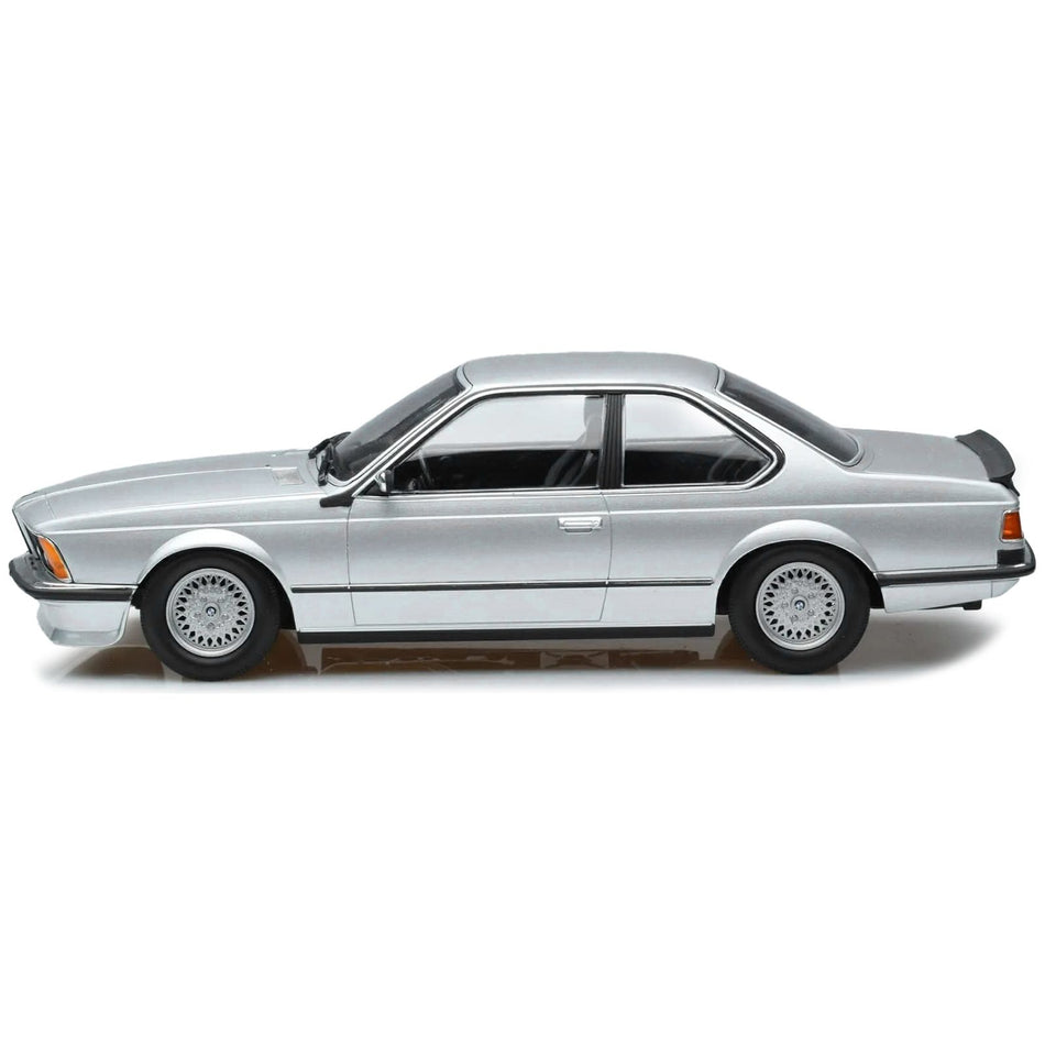 1982 BMW 635 CSi Silver Metallic 1/18 Diecast Model Car by Minichamps