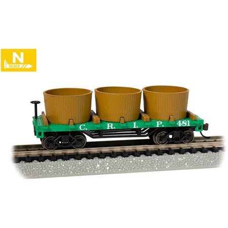 Bachmann Old Time Water Tank Car - Rock Island