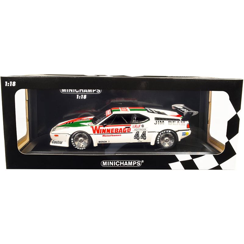 BMW M1 #44 Markus Hottinger GS Team Marko BMW M1 Procar Championship Series (1979) Limited Edition to 300 pieces Worldwide 1/18 Diecast Model Car by Minichamps