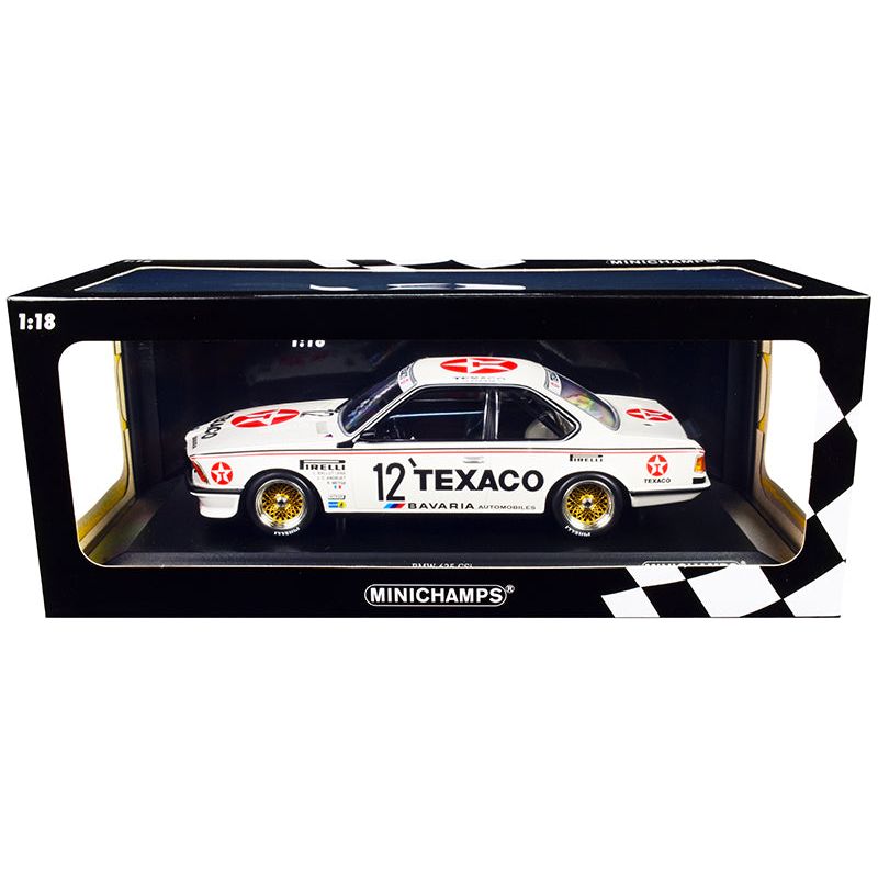 BMW 635 CSi #12 C. Ballot-Lena - R. Metge - J. C. Andruet "Texaco" 24H of Spa (1985) Limited Edition to 300 pieces Worldwide 1/18 Diecast Model Car by Minichamps