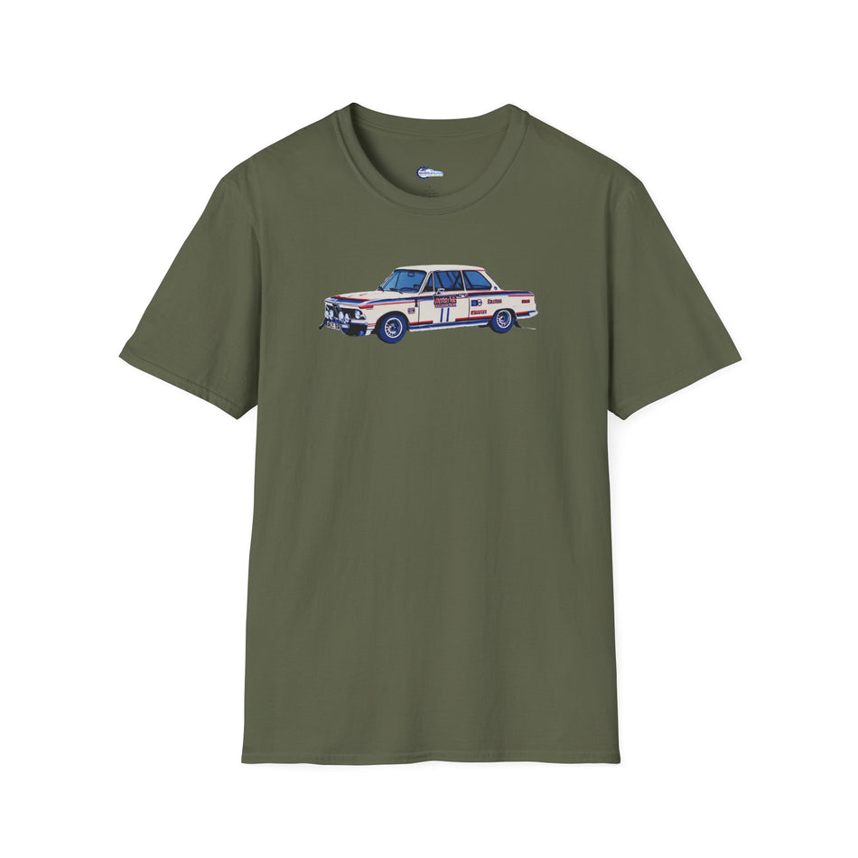 BMW 2002 #11 Achim Warmbold - Jean Todt "RAC Rally" (1973) - Pop Art  - Unisex T-Shirt