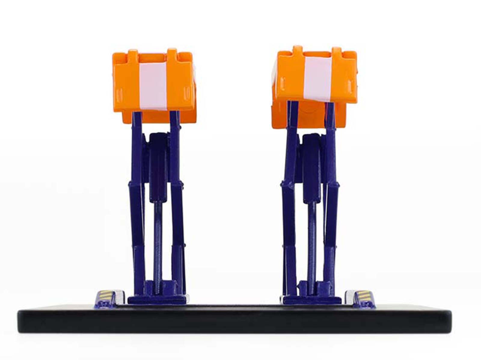 Orange & Blue Gymnastic Equipment