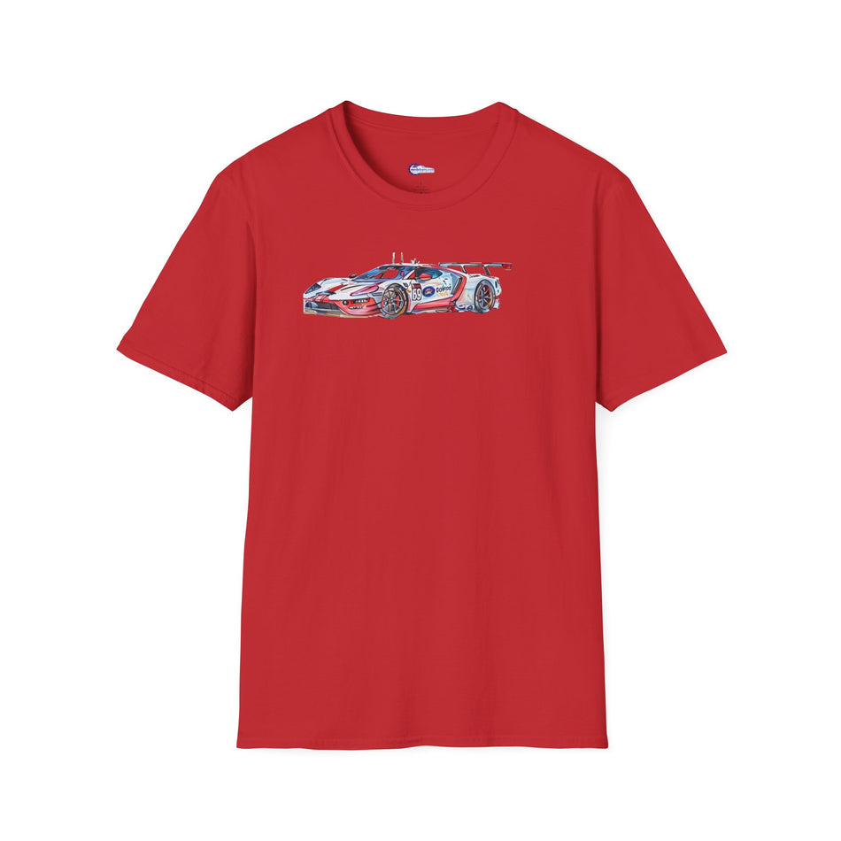 Sketch Art 24 Hours of Le Mans #69 Ryan Briscoe - Scott Dixon - Richard Westbrook Unisex T-Shirt - Racing Enthusiast Apparel