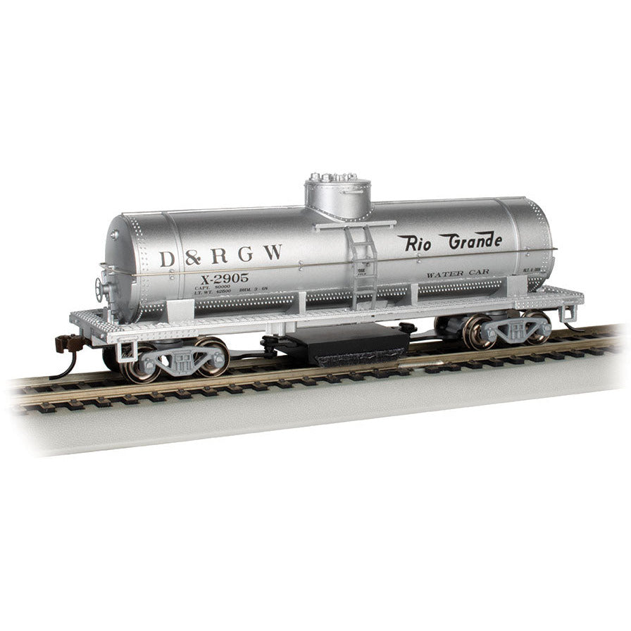 Bachmann Rio Grande™ Water #X-2905 - Track-Cleaning Single-Dome Tank Car