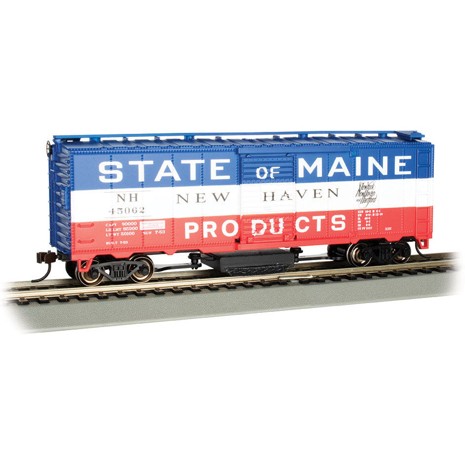 Bachmann New Haven - State of Maine #45062 - Track-Cleaning 40' Box Car