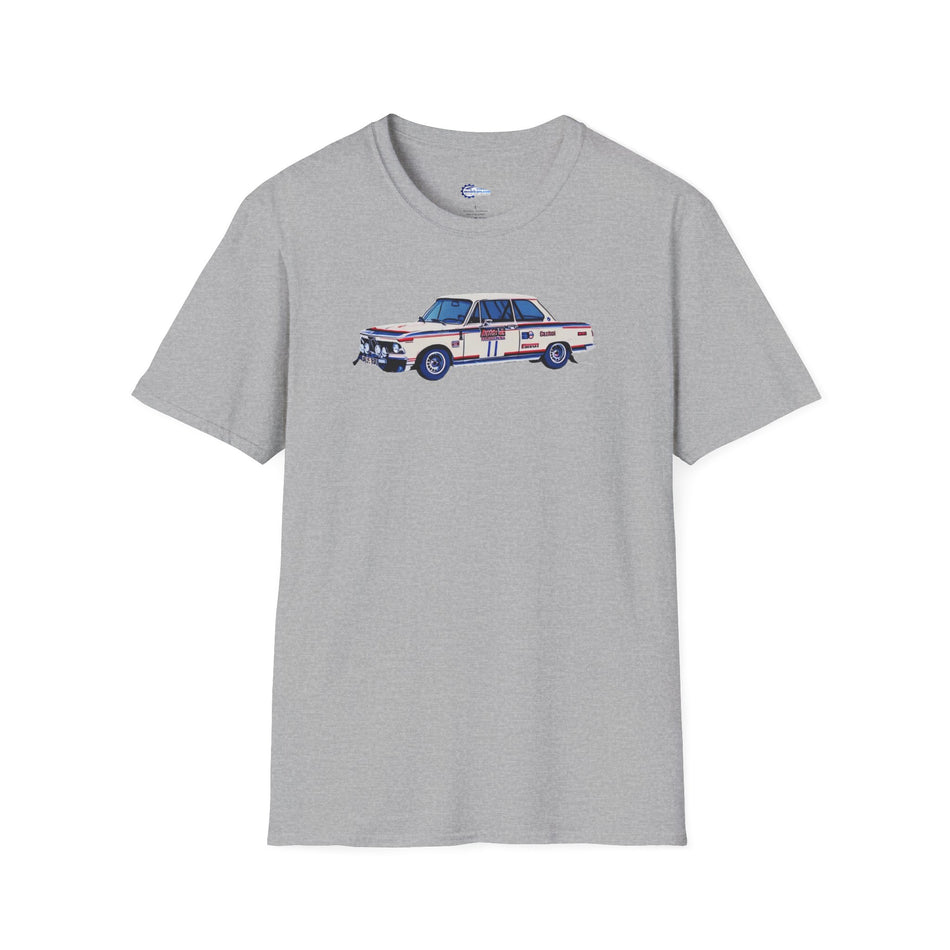 BMW 2002 #11 Achim Warmbold - Jean Todt "RAC Rally" (1973) - Pop Art  - Unisex T-Shirt