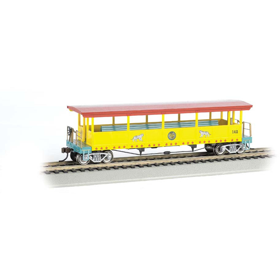 Bachmann Ringling Bros. & Barnum & Bailey-Open-Sided Excursion Car (HO)