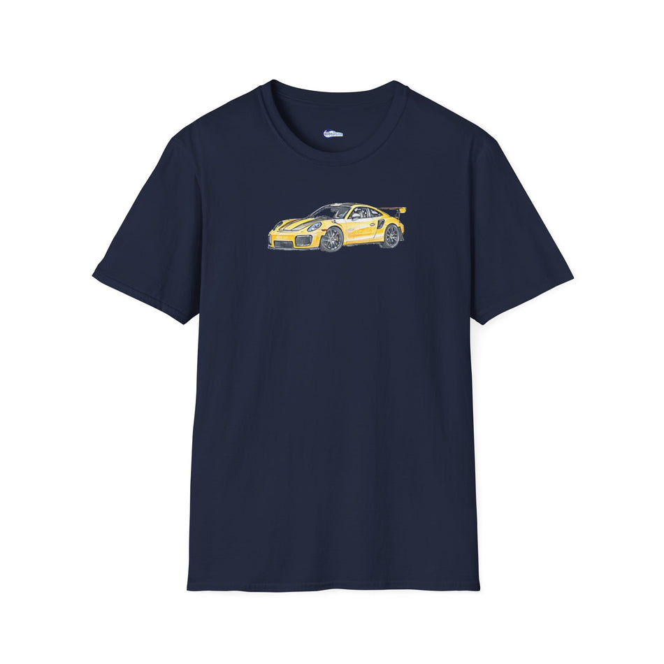 Porsche GT2RS (991.1) Inspired - Sketch Art T-Shirt