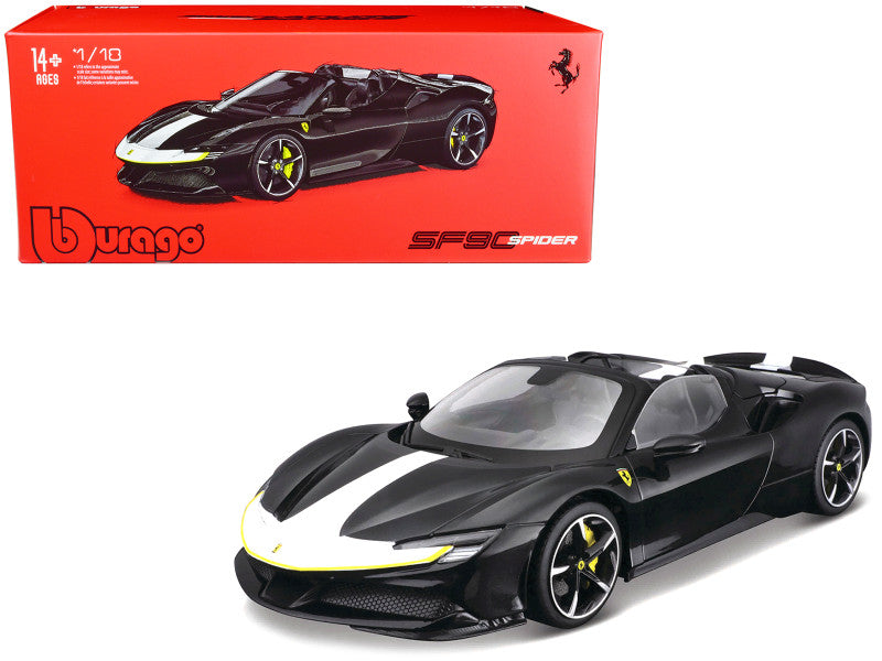 Burago 16910bk Ferrari SF90 Spider Model Car