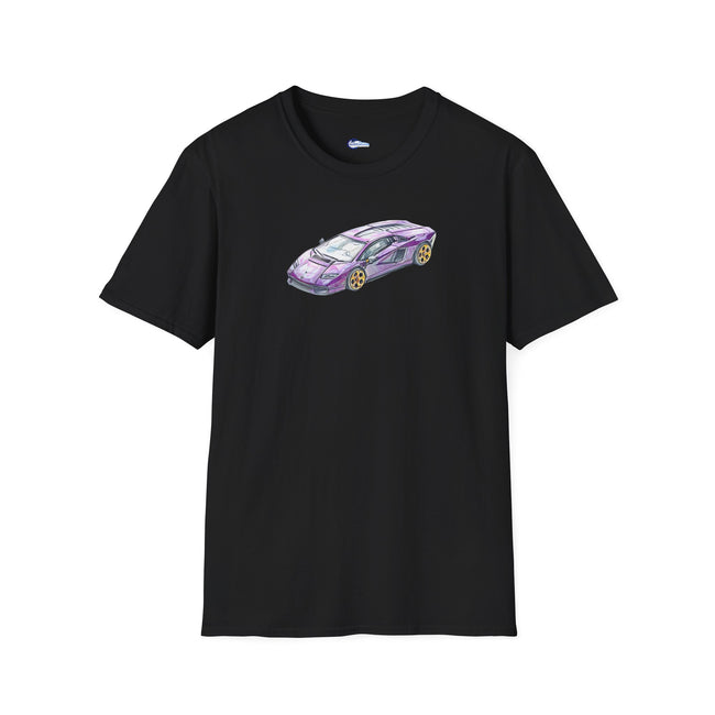 Supercar T-Shirt - Lamborghini LP-800-4 Softstyle Tee