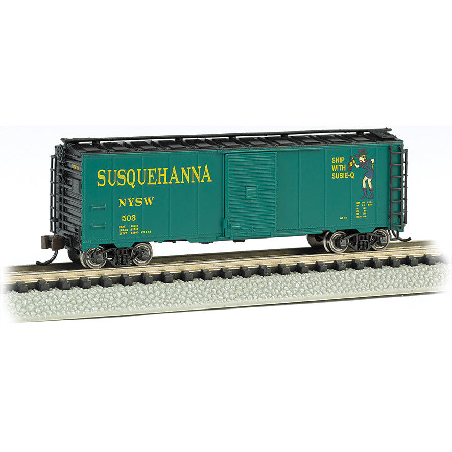 Bachmann N. Y. S. & W (Suzy Q) - AAR 40' Steel Box Car