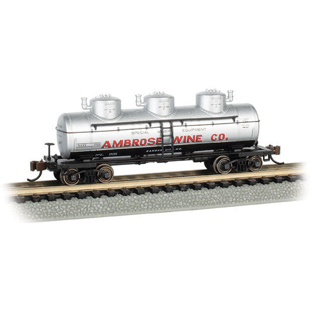 Bachmann Ambrose Wine Co. - 3-Dome Tank Car