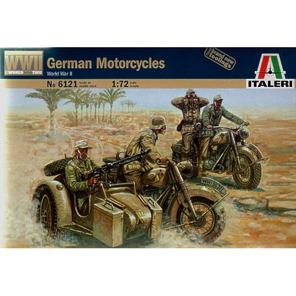 1:72 WWII GERMAN MOTORCYC - Italeri - ModelCars.com