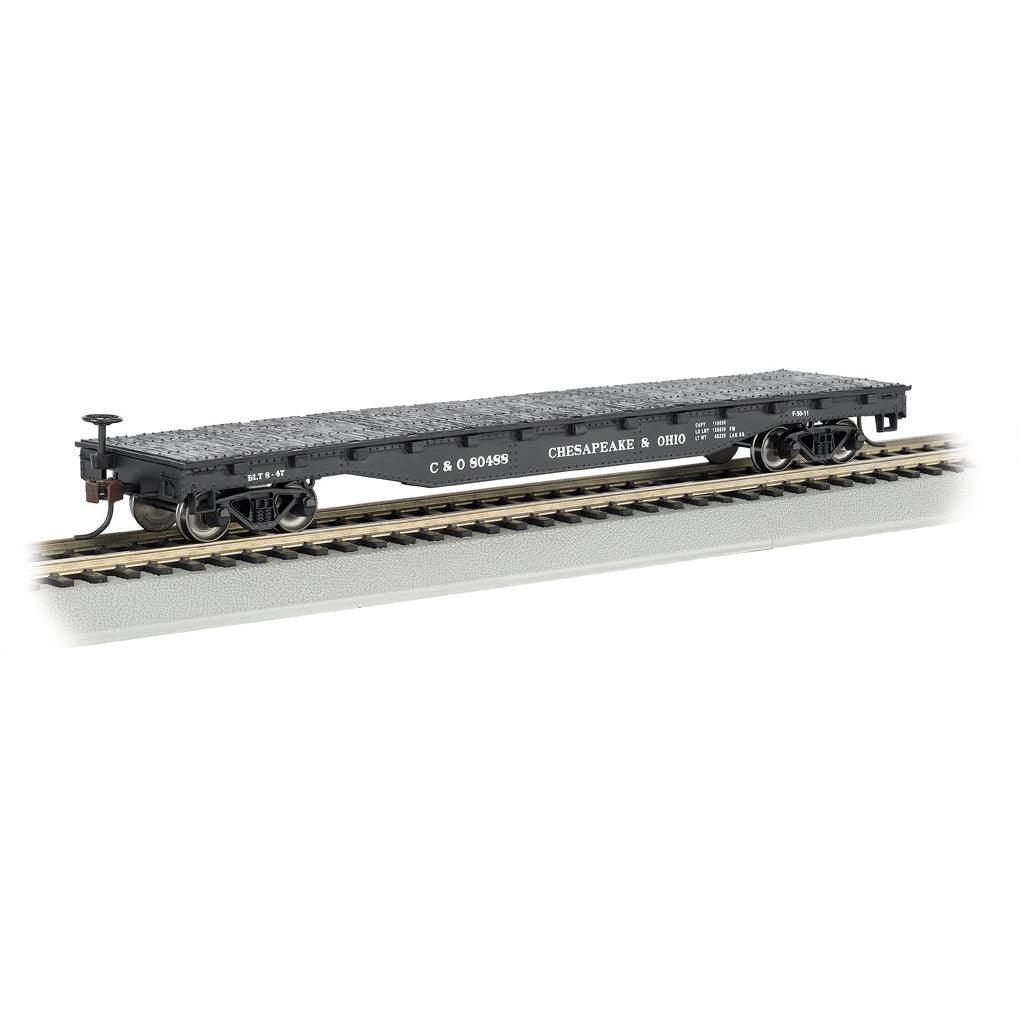 Bachmann Chesapeake & Ohio® - 52' Flat Car (HO Scale)