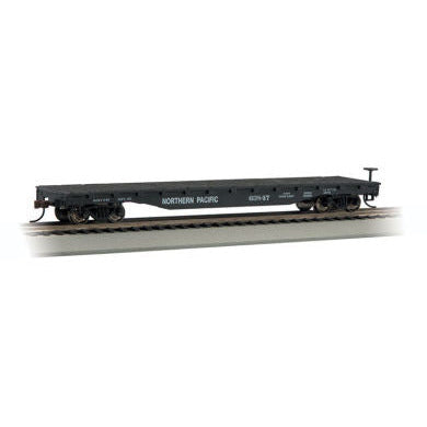 Bachmann Northern Pacific - 52' Flat Car (HO Scale)