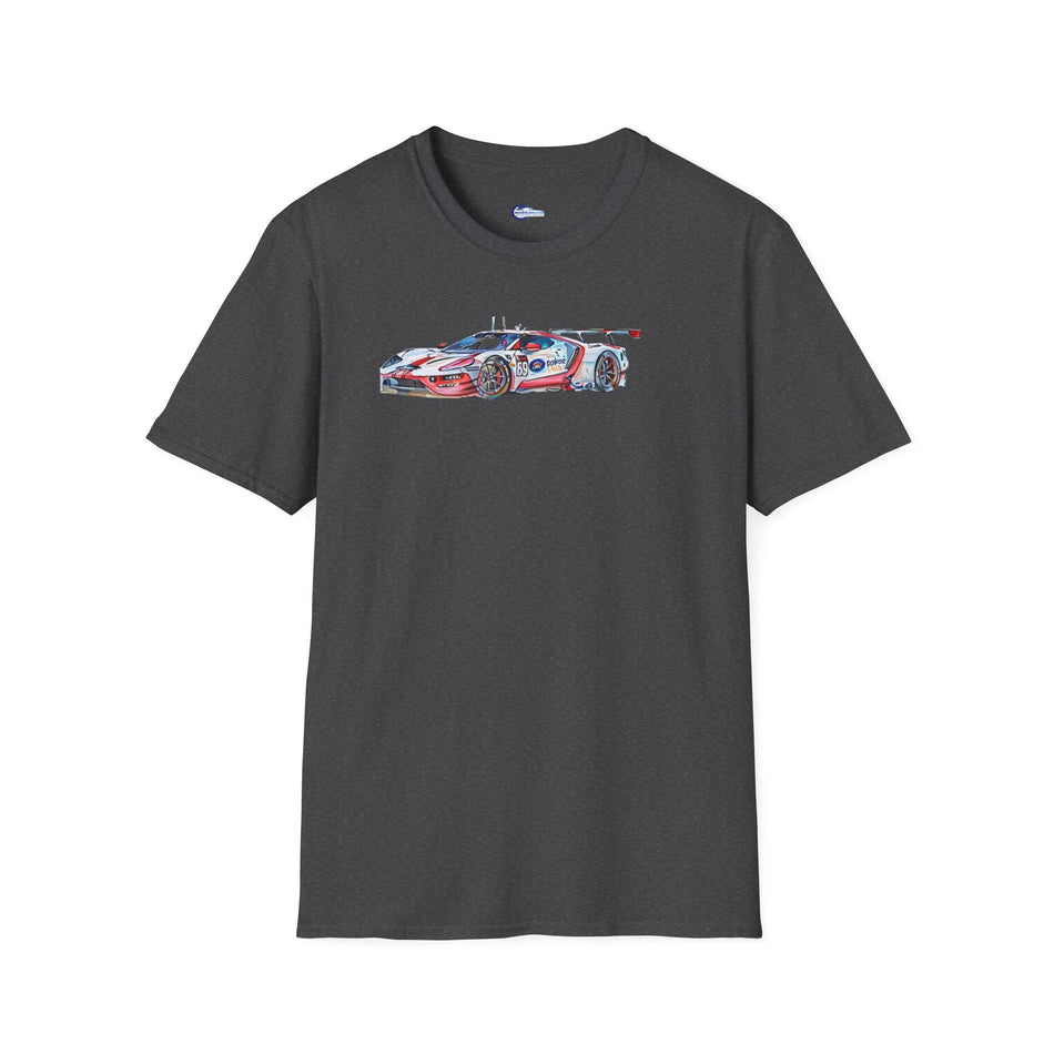 Sketch Art 24 Hours of Le Mans #69 Ryan Briscoe - Scott Dixon - Richard Westbrook Unisex T-Shirt - Racing Enthusiast Apparel