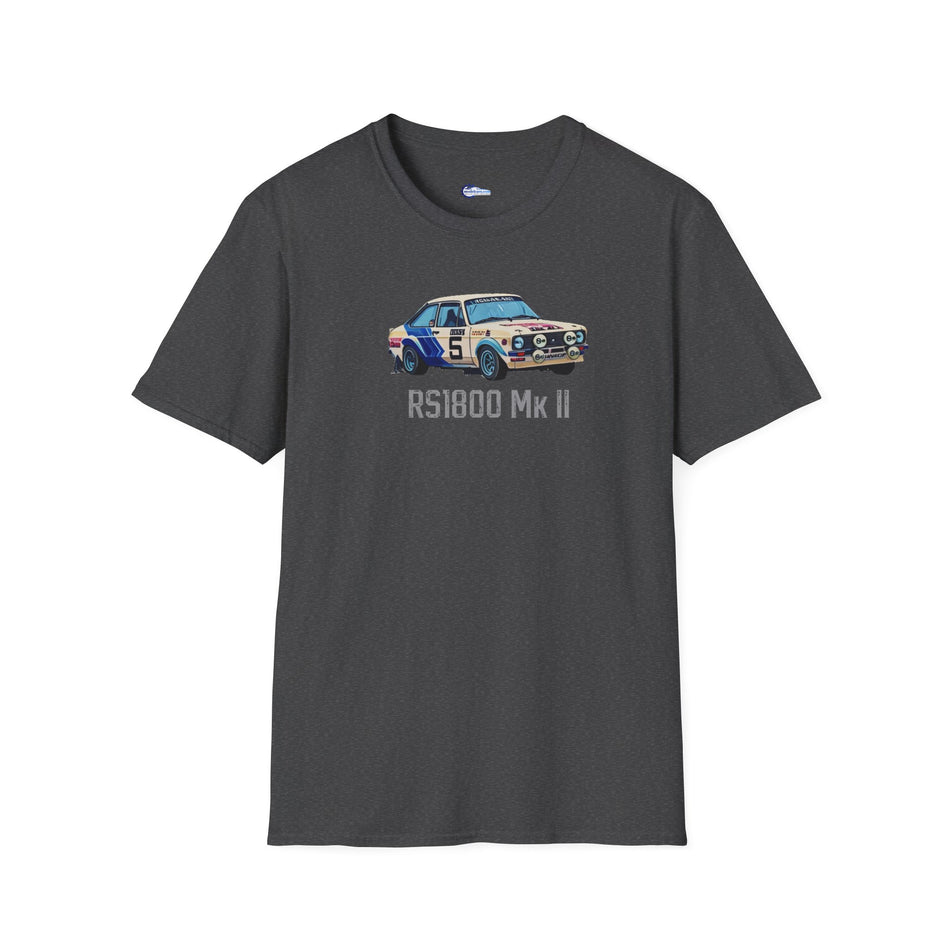 Ford Escort RS1800 Mk II - Pop Art - Unisex T-Shirt with model designation