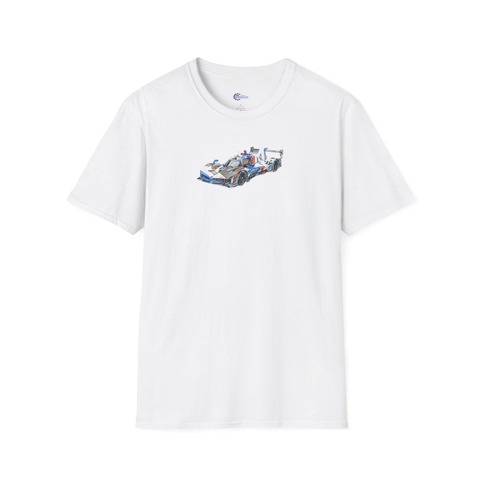 Sketch-Art BMW M Hybrid Le Mans Style T-Shirt - 24 Hours of Daytona, Unisex Tee, Car